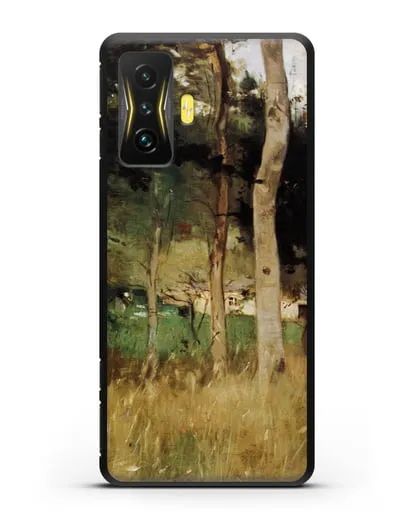 Чехол Соломенный коттедж в Нормандии (Моризо Берта) силиконовый для Xiaomi Poco F4 GT