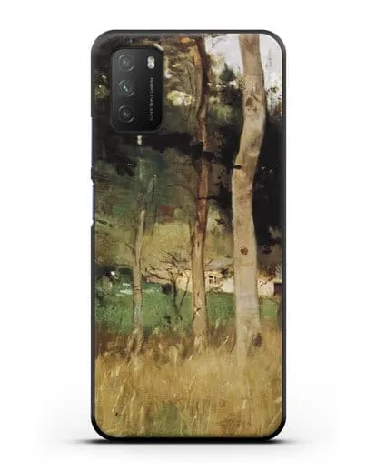 Чехол Соломенный коттедж в Нормандии (Моризо Берта) силиконовый для Xiaomi Poco M3