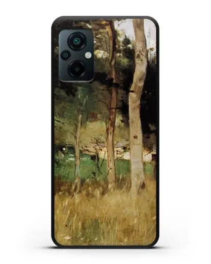 Чехол Соломенный коттедж в Нормандии (Моризо Берта) силиконовый для Xiaomi Poco M5