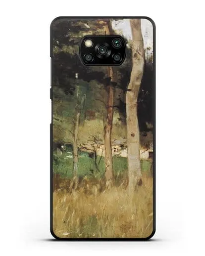 Чехол Соломенный коттедж в Нормандии (Моризо Берта) силиконовый для Xiaomi Poco X3