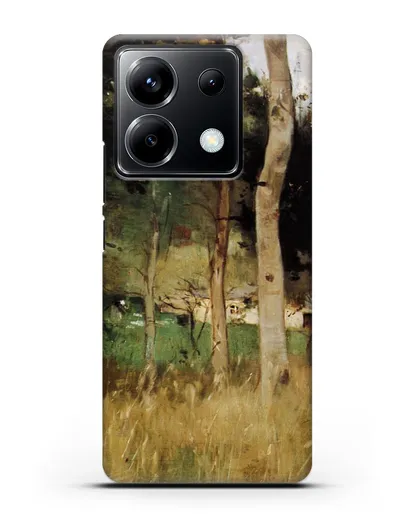 Чехол Соломенный коттедж в Нормандии (Моризо Берта) силиконовый для Xiaomi Poco X6