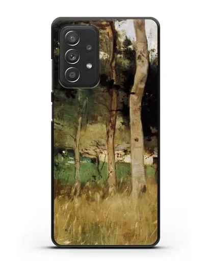 Чехол Соломенный коттедж в Нормандии (Моризо Берта) силиконовый для Samsung Galaxy A53