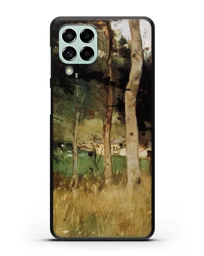 Чехол Соломенный коттедж в Нормандии (Моризо Берта) силиконовый для Samsung Galaxy M53 [SM-M536]