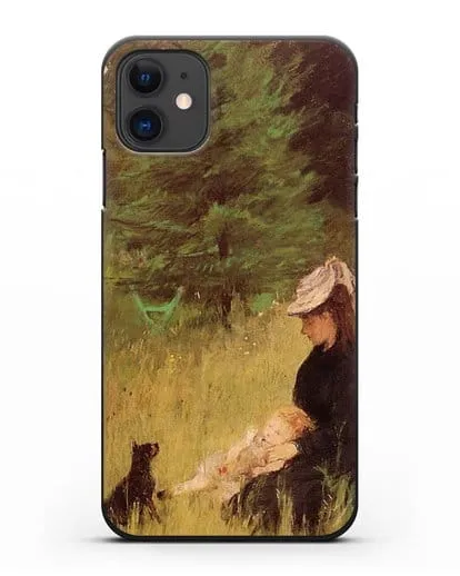 Чехол В парке (Моризо Берта) силиконовый для iPhone 11