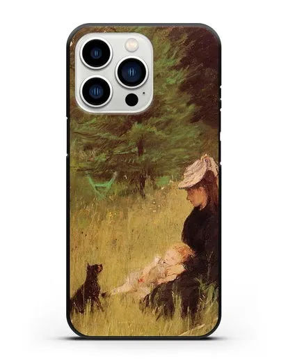 Чехол В парке (Моризо Берта) силиконовый для iPhone 13 Pro