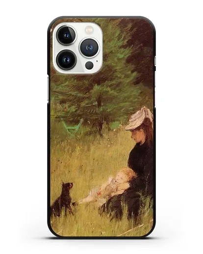 Чехол В парке (Моризо Берта) силиконовый для iPhone 13 Pro Max