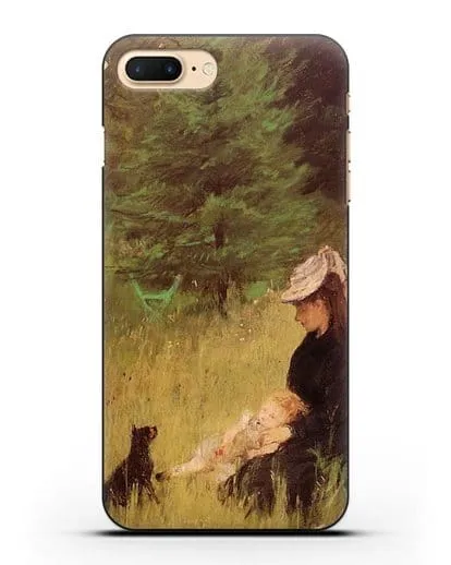 Чехол В парке (Моризо Берта) силиконовый для iPhone 7 Plus