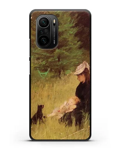 Чехол В парке (Моризо Берта) силиконовый для Xiaomi Poco F3 Pro