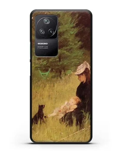 Чехол В парке (Моризо Берта) силиконовый для Xiaomi Poco F4