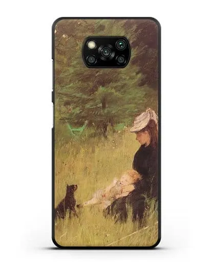 Чехол В парке (Моризо Берта) силиконовый для Xiaomi Poco X3