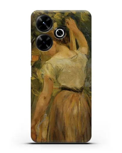 Чехол Молодая женщина собирает апельсины (Моризо Берта) силиконовый для Xiaomi Poco M6