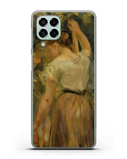 Чехол Молодая женщина собирает апельсины (Моризо Берта) силиконовый для Samsung Galaxy M53 [SM-M536]