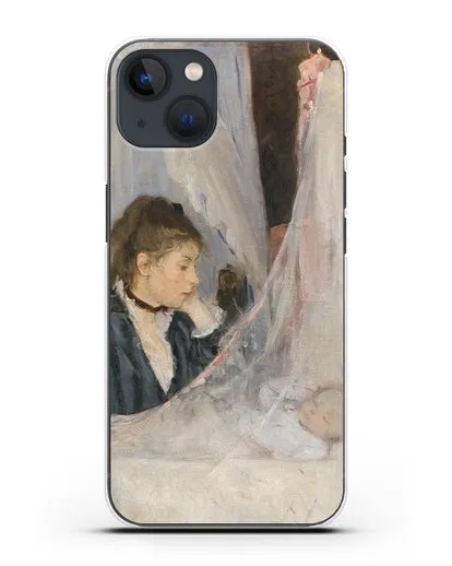 Чехол Колыбель (Моризо Берта) силиконовый для iPhone 13