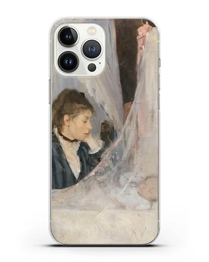 Чехол Колыбель (Моризо Берта) силиконовый для iPhone 13 Pro Max