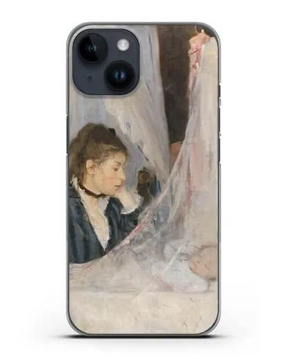 Чехол Колыбель (Моризо Берта) силиконовый для iPhone 14