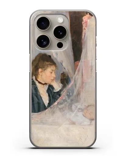 Чехол Колыбель (Моризо Берта) силиконовый для iPhone 15 Pro