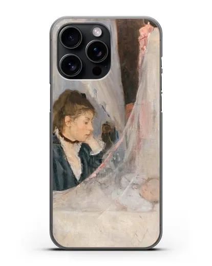Чехол Колыбель (Моризо Берта) силиконовый для iPhone 15 Pro Max