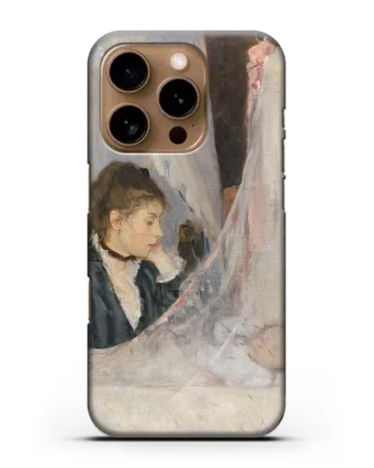 Чехол Колыбель (Моризо Берта) силиконовый для iPhone 16 Pro