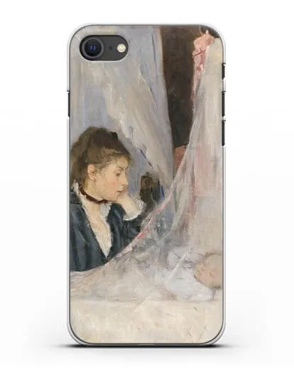 Чехол Колыбель (Моризо Берта) силиконовый для iPhone SE 2020
