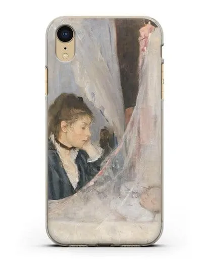 Чехол Колыбель (Моризо Берта) силиконовый для iPhone XR