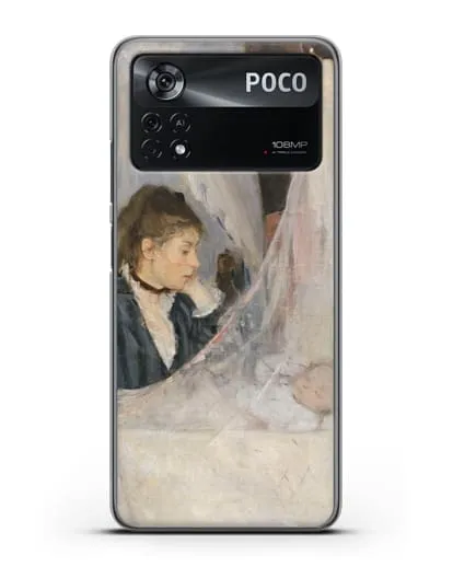 Чехол Колыбель (Моризо Берта) силиконовый для Xiaomi Poco X4 Pro
