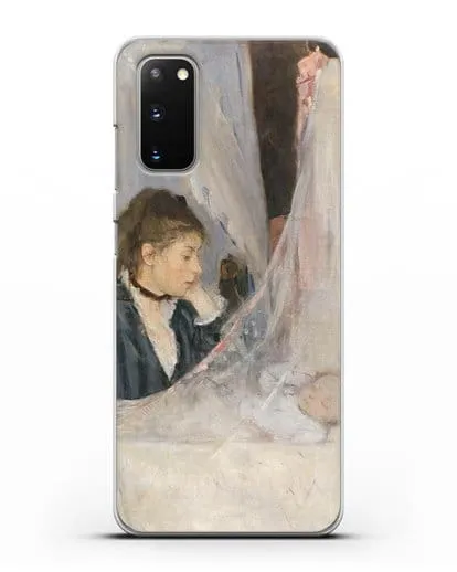 Чехол Колыбель (Моризо Берта) силиконовый для Samsung Galaxy S20 [SM-G980F]