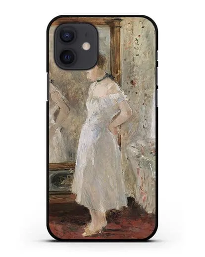 Чехол Зеркало Психеи (Моризо Берта) силиконовый для iPhone 12