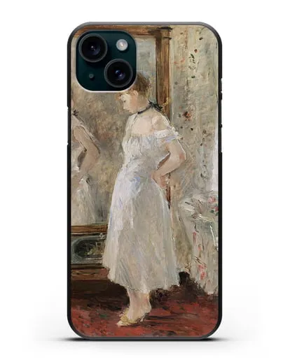 Чехол Зеркало Психеи (Моризо Берта) силиконовый для iPhone 15 Plus