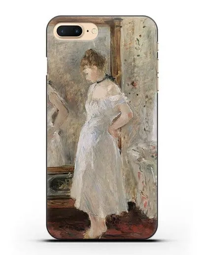 Чехол Зеркало Психеи (Моризо Берта) силиконовый для iPhone 7 Plus