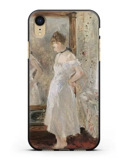 Чехол Зеркало Психеи (Моризо Берта) силиконовый для iPhone XR