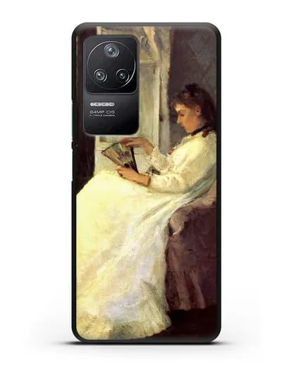 Чехол Сестра художницы у окна (Моризо Берта) силиконовый для Xiaomi Poco F4