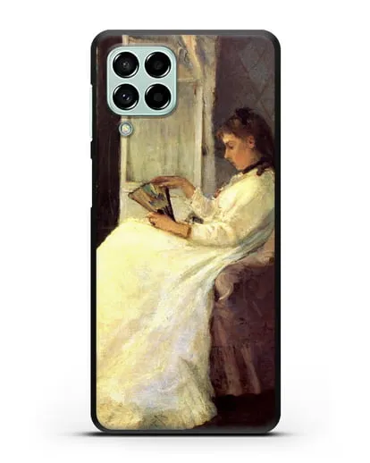 Чехол Сестра художницы у окна (Моризо Берта) силиконовый для Samsung Galaxy M53 [SM-M536]