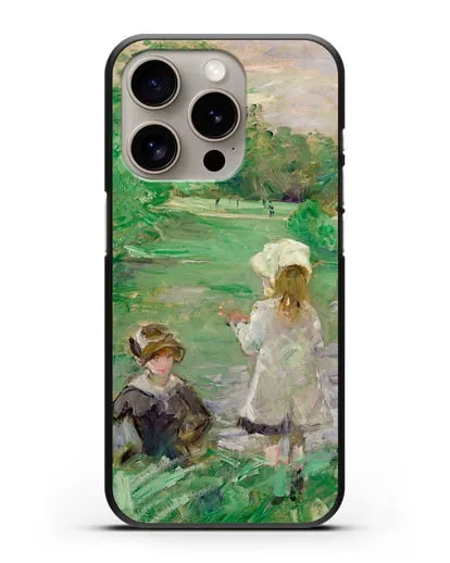 Чехол Край озера (Моризо Берта) силиконовый для iPhone 15 Pro