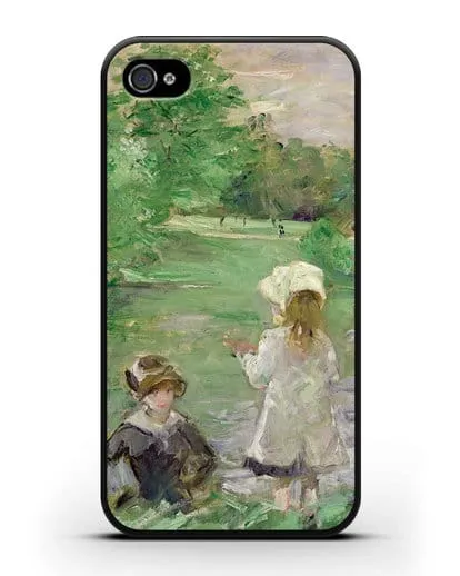 Чехол Край озера (Моризо Берта) силиконовый для iPhone 4/4s