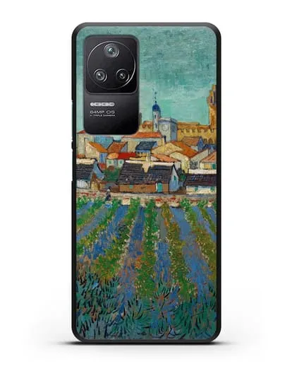 Чехол Вид на Сент Мари (Ван Гог Винсент) силиконовый для Xiaomi Poco F4