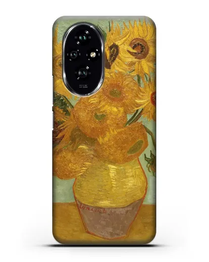 Чехол Подсолнухи (Ван Гог Винсент) силиконовый для Honor 200