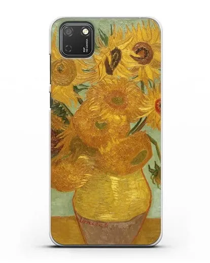 Чехол Подсолнухи (Ван Гог Винсент) силиконовый для Honor 9S