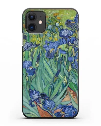 Чехол Ирисы (Ван Гог Винсент) силиконовый для iPhone 11