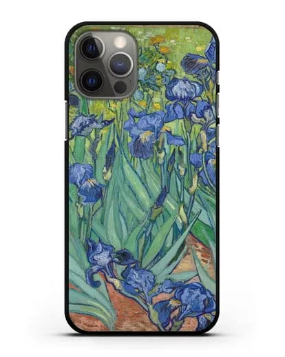 Чехол Ирисы (Ван Гог Винсент) силиконовый для iPhone 12 Pro