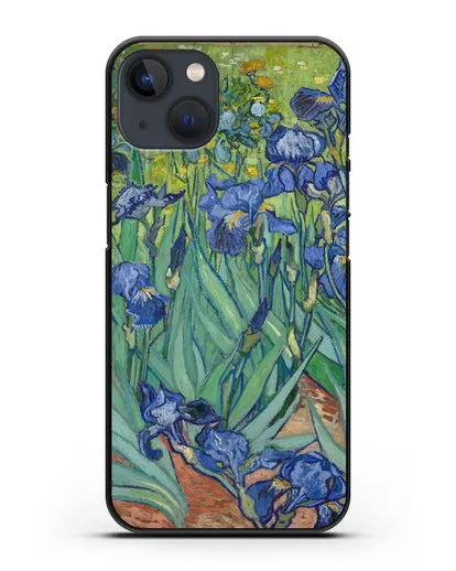 Чехол Ирисы (Ван Гог Винсент) силиконовый для iPhone 13 Mini
