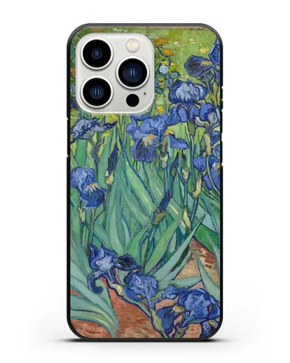 Чехол Ирисы (Ван Гог Винсент) силиконовый для iPhone 13 Pro