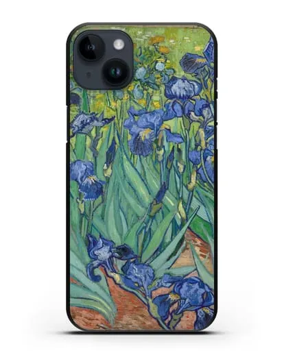 Чехол Ирисы (Ван Гог Винсент) силиконовый для iPhone 14 Plus