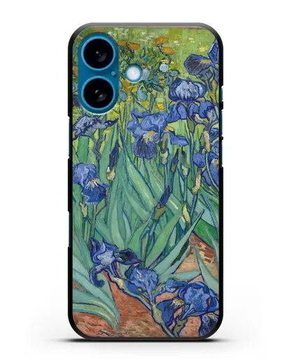Чехол Ирисы (Ван Гог Винсент) силиконовый для iPhone 16