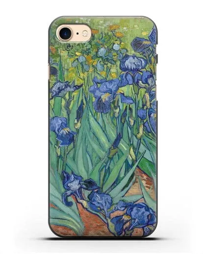 Чехол Ирисы (Ван Гог Винсент) силиконовый для iPhone 8