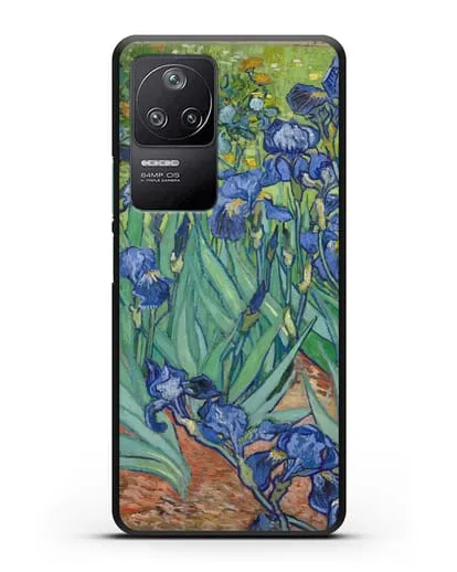 Чехол Ирисы (Ван Гог Винсент) силиконовый для Xiaomi Poco F4