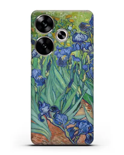 Чехол Ирисы (Ван Гог Винсент) силиконовый для Xiaomi Poco F6