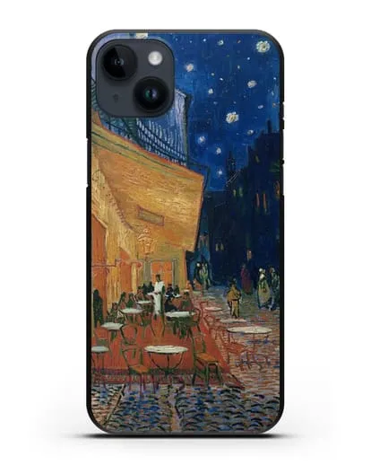 Чехол Ночное кафе в Арле (Ван Гог Винсент) силиконовый для iPhone 14 Plus