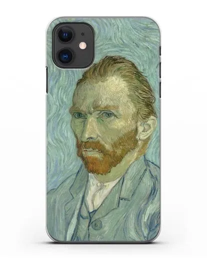 Чехол Автопортрет (Ван Гог Винсент) силиконовый для iPhone 11