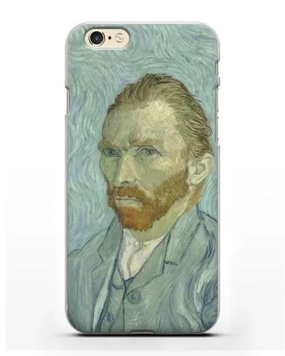 Чехол Автопортрет (Ван Гог Винсент) силиконовый для iPhone 6s