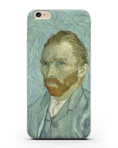 Чехол Автопортрет (Ван Гог Винсент) силиконовый для iPhone 6s Plus